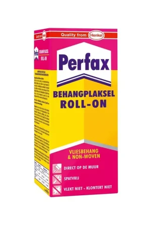 Flitsaanbieding Perfax Roll-on Behanglijm Vliesbehang & Non-woven